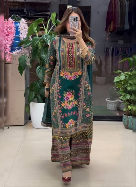 Aapsee Heavy Muslin Pakistani Suits Wholesale Clothing Distributors In India